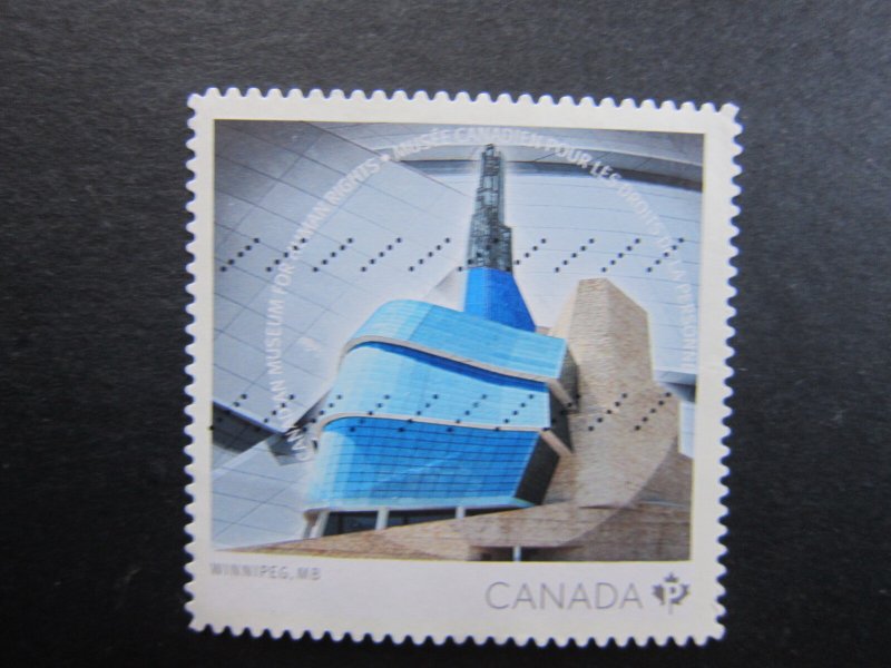 Canada #2771 Museum for Human Rights Nice stamps  {ca2066}