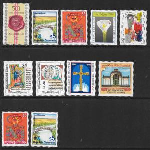 AUSTRIA (241) almost all Mint Never Hinged Stamps Tons of Cat Value!!