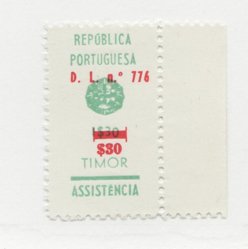 TIMOR Sc# RA20 * MH stamp