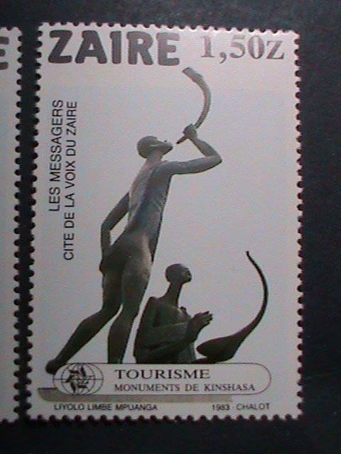 ​ZAIRE-1980 SC# 1115-20-WORLD FAMOUS KINSHASA MONUMENTS -MNH SET VERY FINE