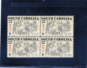 1407 South Carolina, MNH blk/4