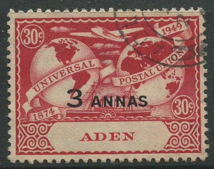 STAMP STATION PERTH Aden #33 UPU Issue 1949 Used CV$1.60.