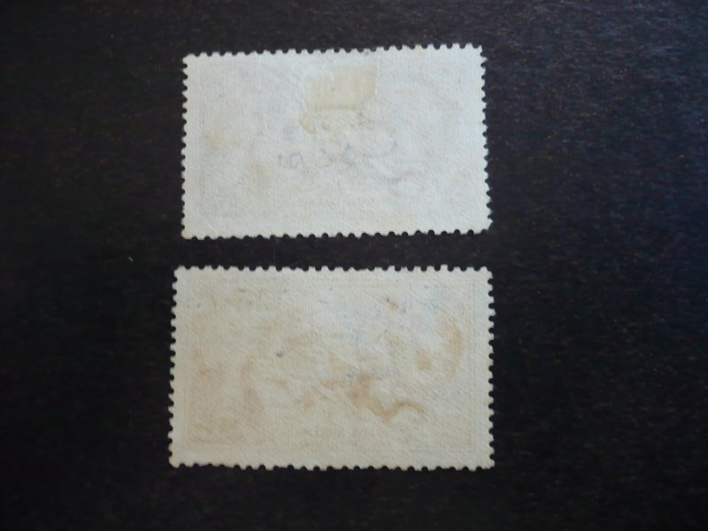 Stamps - Great Britain - Scott# 222-223 - Used Part Set of 2 Stamps