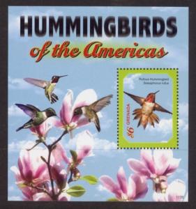 Grenada Sc# 3841 MNH Hummingbirds of the Americas (S/S)