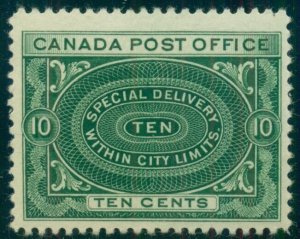 CANADA #E1 10¢ Spec. Del., og, LH, VF/XF, Scott $110.00