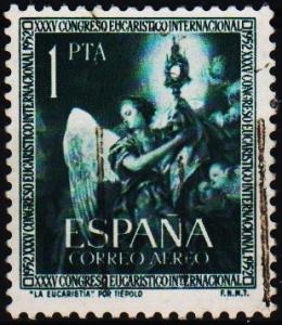 Spain. 1952 1p S.G.1177. Fine Used