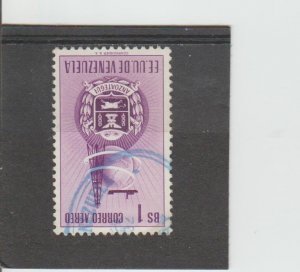 Venezuela  Scott#  C363  Used  (1951 Arms of Anzoategul)