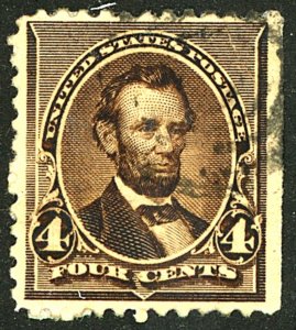 U.S. #222 USED