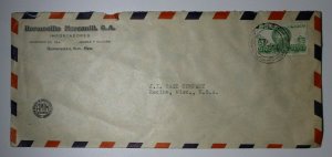 Mexico Commercial Airmail Cover Chase USA Hermosillo Mercantile SOC Dealer ScC71