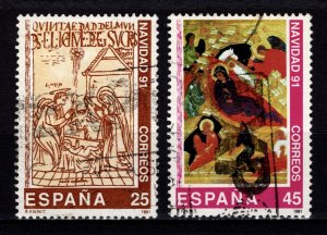 Spain 1991 Christmas, Set [Used]