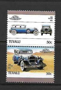 TUVALU, 393, MNH, AUTOMOBILE TYPE