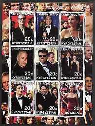 Kyrgyzstan 2001 The 73rd Academy Awards perf sheetlet #1 ...