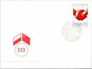 Poland 1977 FDC - PRL USSR - F12645