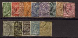 GREAT BRITAIN #159-172 Used CV $87.95