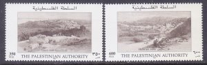 Palestinian Authority 66-67 MNH 1967 Historic Vistas Set of 2 Very Fine