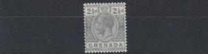 GRENADA  1921 - 31   S G 118  2 1/2D   GREY     MH 