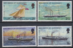 64-67 1972 Mail Boats MNH