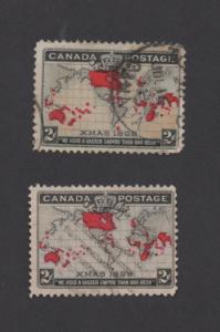 Scott #   85  &  85i   used