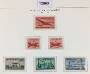 MOMEN: US STAMPS  1946-1949 MINT OG NH COLLECTION LOT #12990