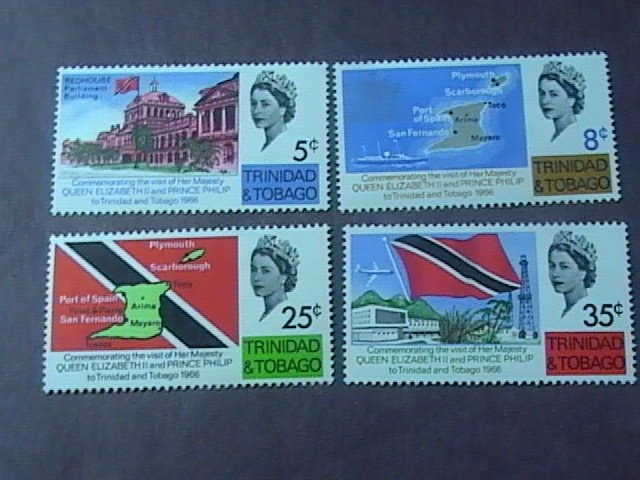 TRINIDAD & TOBAGO # 119-122-MINT NEVER/HINGED--COMPLETE SET--1966