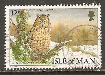 Isle of Man  #377  used  (1988)  c.v. $0.75