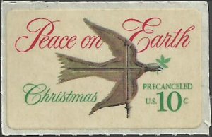 # 1552 Mint Never Hinged ( MNH ) CHRISTMAS DOVE AND WEATHER VANE SELF STICK