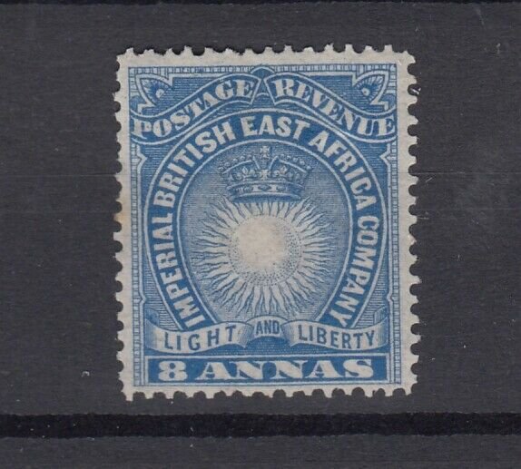 British East Africa 1891 8 Annas MH JK2427