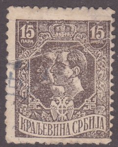 Serbia 159 King Peter & Alexander 1918