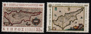 Cyprus # 324 - 325 MNH