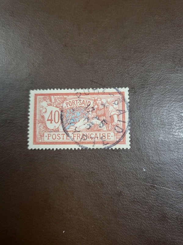 Stamps Port Said Scott #28 used