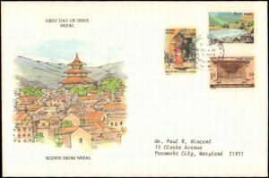 Nepal, Worldwide First Day Cover