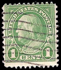 # 632 USED GREEN BEN FRANKLIN