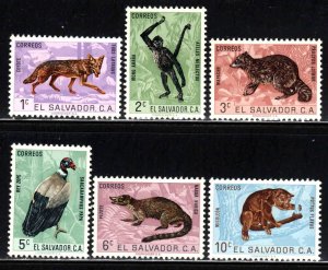 Salvador # 738-43 ~ Cplt Set of 6 ~ Mint, HM