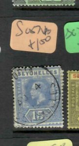 SEYCHELLES  (P2705B)   KGV  15C  SG  87    VFU 