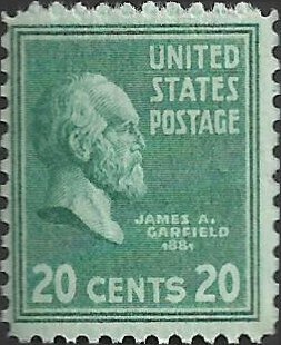 # 825 Mint Never Hinged ( MNH ) JAMES A. GARFIELD