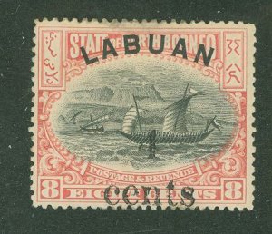 Labuan #89 Unused Single