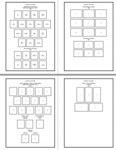 PRINTED UNITED STATES AMERICA [CLASS.] 1847-1940 STAMP ALBUM PAGES (112 pages)