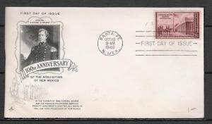 US #944 Kearny Expedition Art Craft FDC