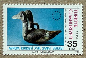 Turkey 1983 Duck artwork (Hittite), MNH. Scott 2255, CV $1.25