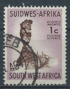 South West Africa 1961 - 1c Finger Rock - SG172 used