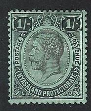 Nyasaland Protectorate mhr sc. 19