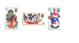 Great Britain 1968 Sc 572-4 Christmas MNH