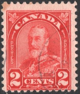 Canada SC#165a 2¢ King George V (1930) Used