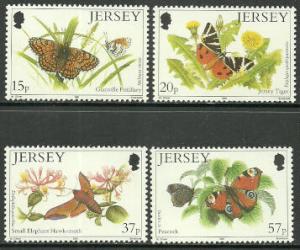Jersey #568-71 MNH Set