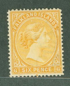 Falkland Islands #16 Unused Single (Queen)