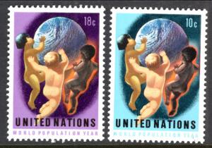 UN New York 252-253 MNH VF