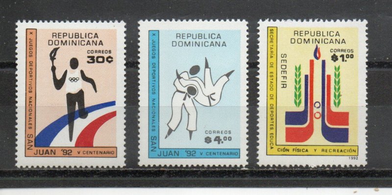 Dominican Republic 1128-1130 MNH