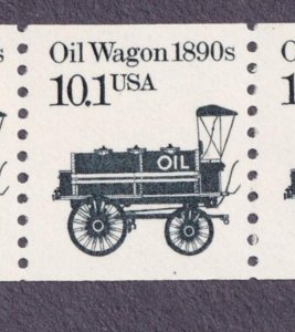 PNC13 10.1c Oil Wagon 1 US 2130 Rock in Road 6L CPV MNH F-VF Mailed Flat