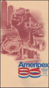AMERIPEX '86 Program for the Event BoxCV0409