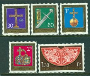 Liechtenstein #567-571  Mint  VF NH  Scott $8.80  Teasure...